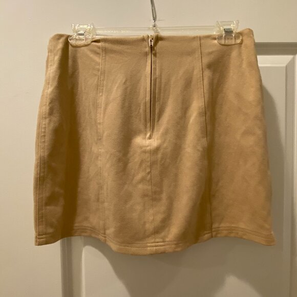 Altar'd State Brown Faux Suede Skirt Size Small - Picture 2 of 3